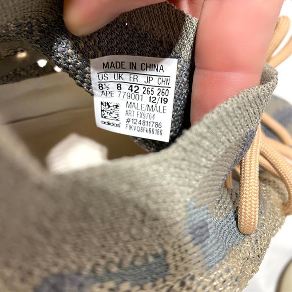 NEW Adidas Yeezy Boost 380 "Mist" Sneakers - Picture 15 of 15